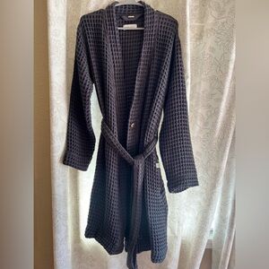 100% Organic Cotton Waffle Knit Robe
